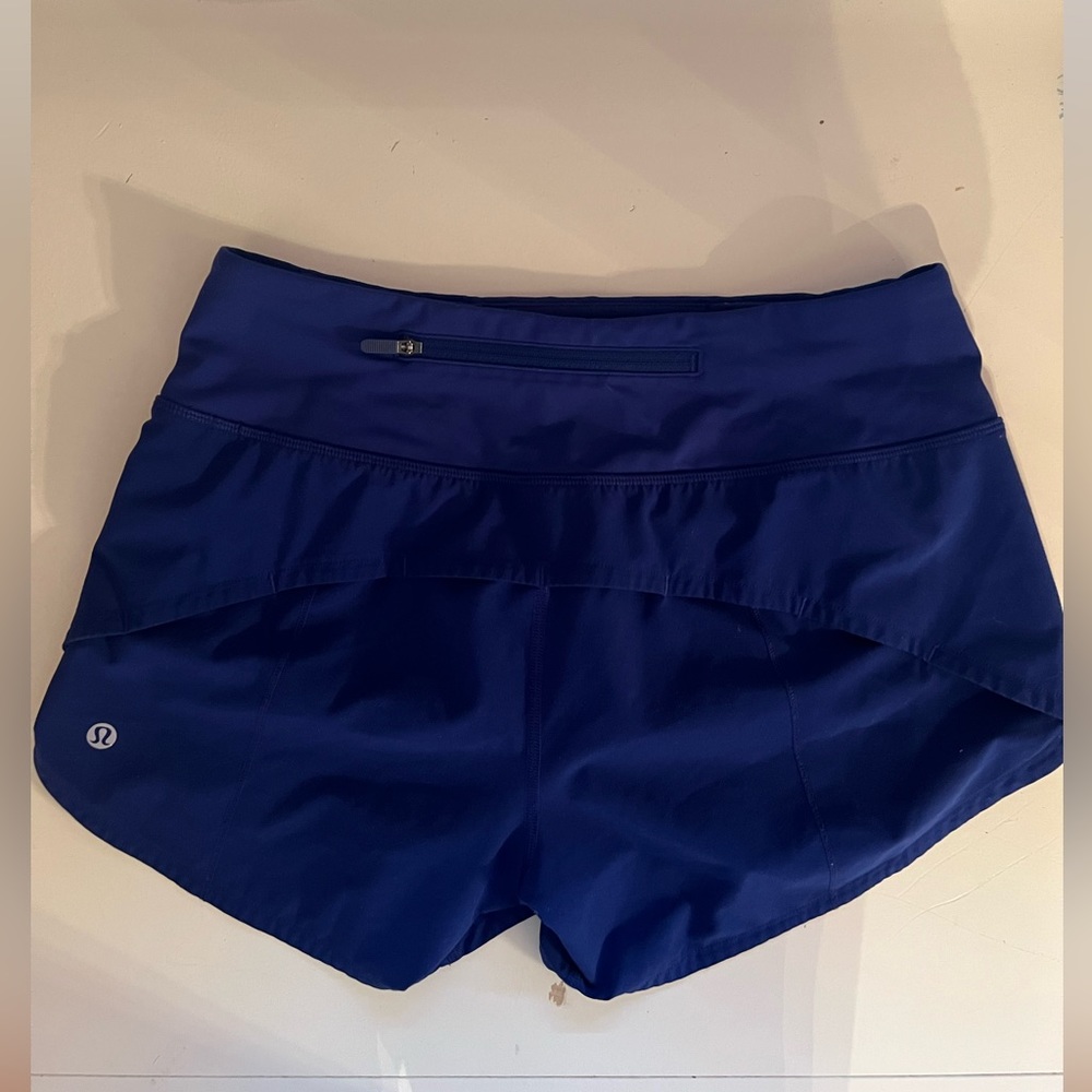 Lululemon Speed Up lined short 4”